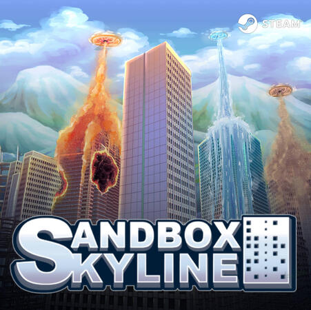 Sandbox Skyline - steam capsule art