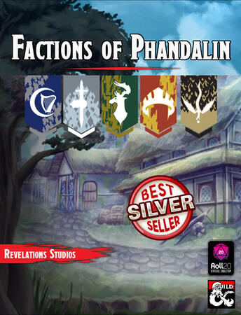 Factions of Phandalin - Book Cover Art